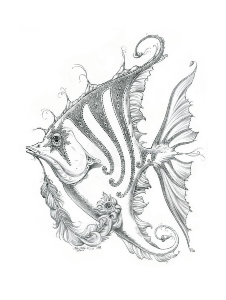 Рыба для срисовки