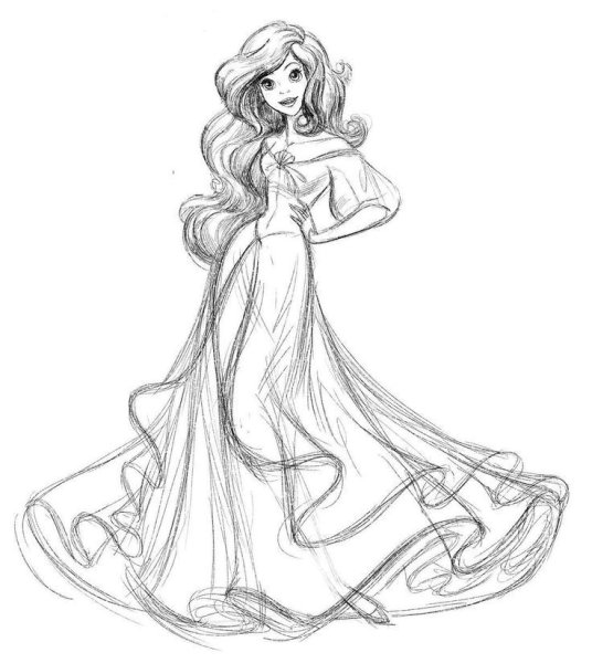 Рисунки для срисовки Дисней