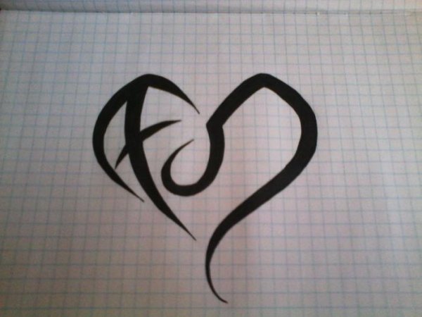 Красивые символы для срисовки легкие