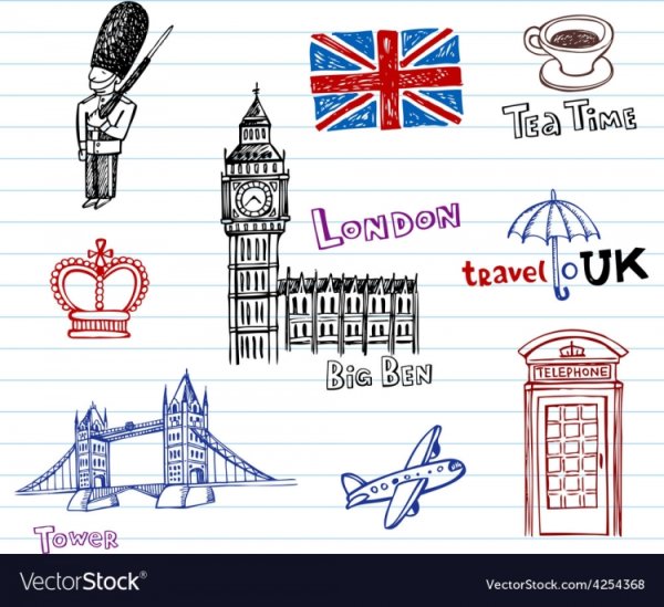 Небольшие рисунки для английского