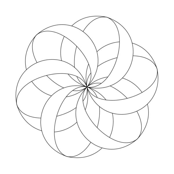 Узор из окружностей