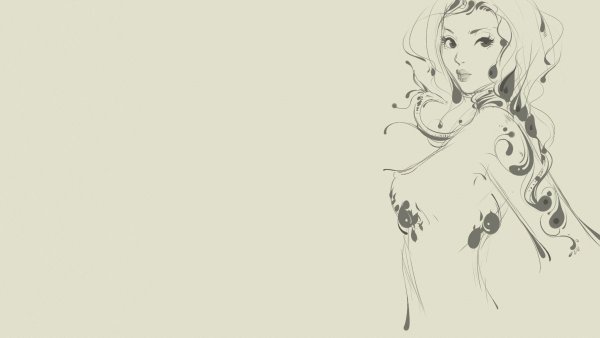 Обои рисунок карандашом