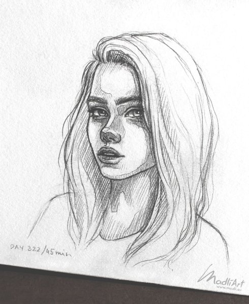 Портрет Билли Айлиш