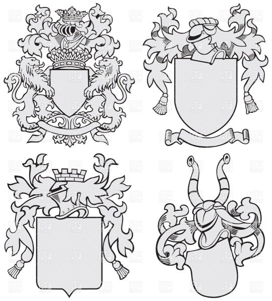 Нарисовать герб семьи