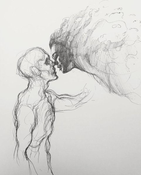 Рисунки карандашом расставание