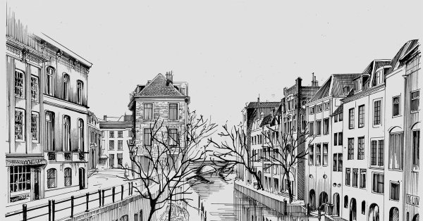 Город карандашом