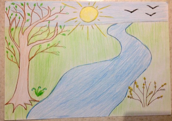 Рисунок Кубанская Весна