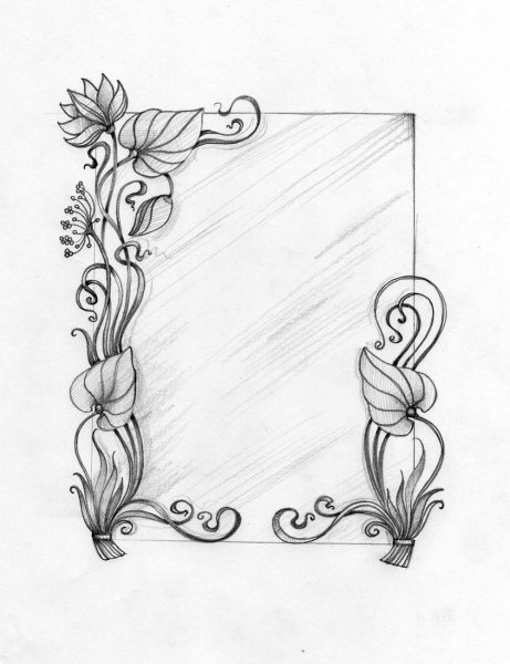 Рамки черно-белые детские