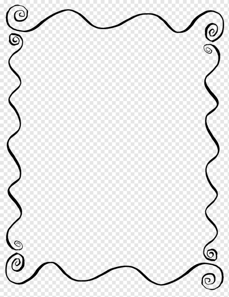 Цветочная рамка раскраска