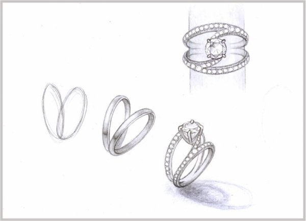 Эскиз кольца