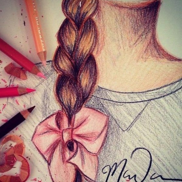 Графика (девушка)