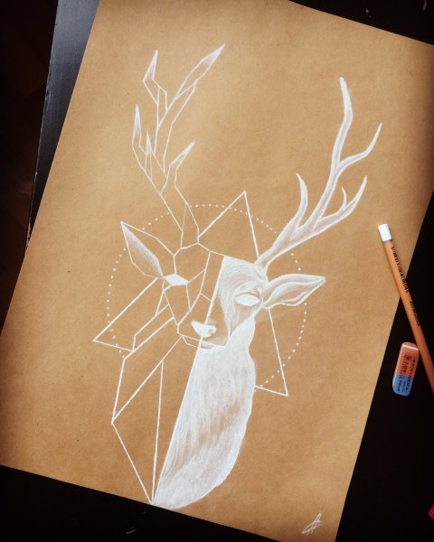 Вышивка на картоне нитками