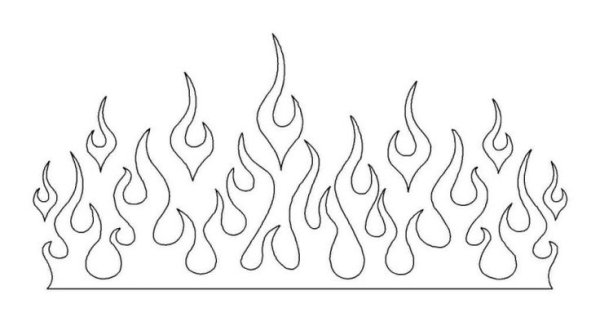 Огонь карандашом