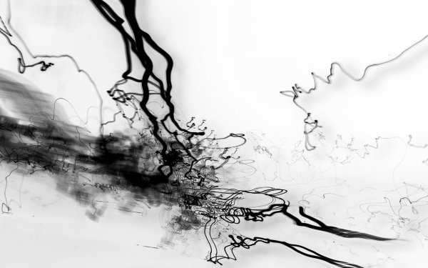 Абстрактные картины черно белые