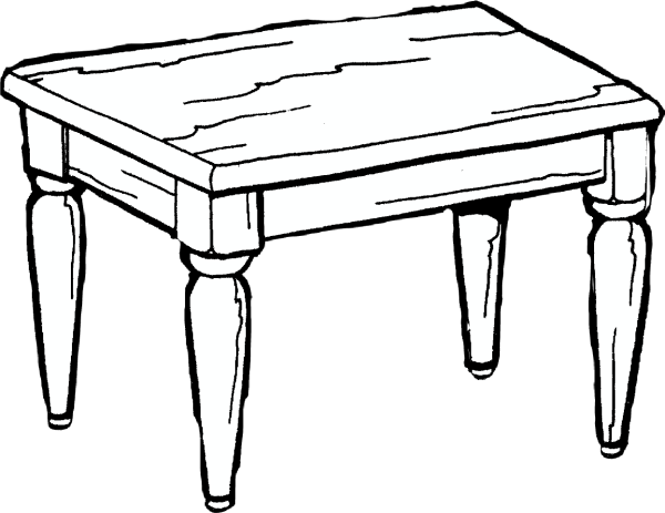 Стол раскраска для детей