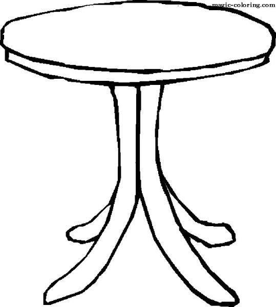 Праздничный стол рисунок