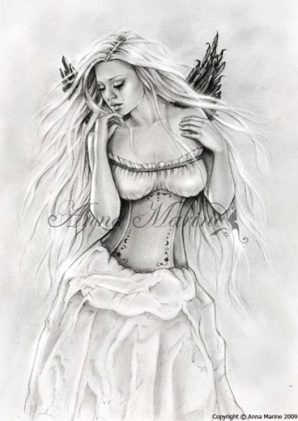 Красивые портреты Графика