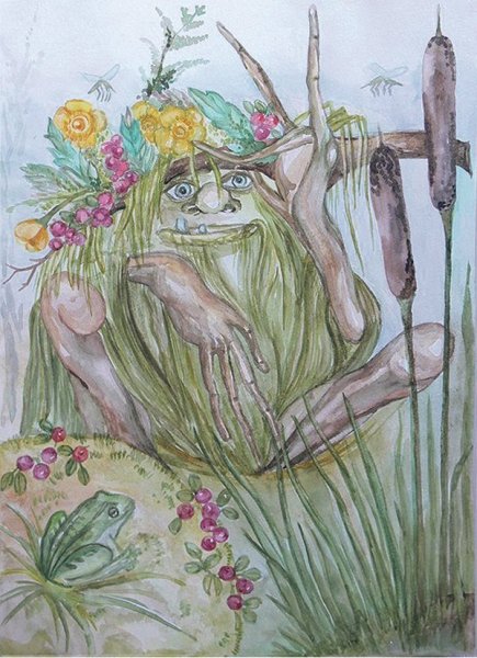 Рисунок Кикимора льдов