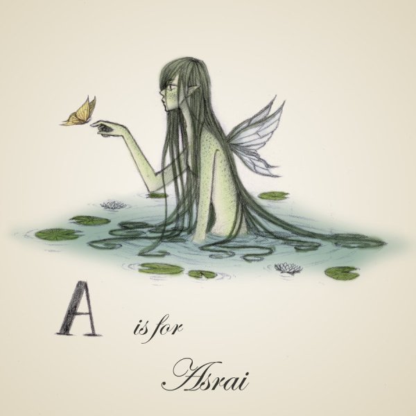 Кикимора рисунок карандашом