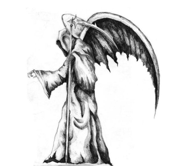 Смерть рисунок