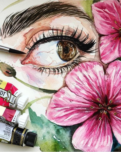 Акварельные карандаши