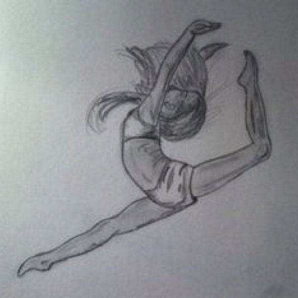 Гимнастка карандашом