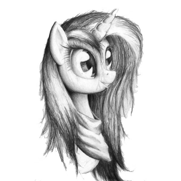 Рисунки пони для срисовки карандашом