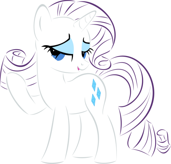 Рисование пони карандашом