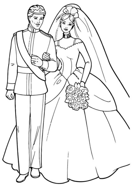 Рисунки на свадебную тему