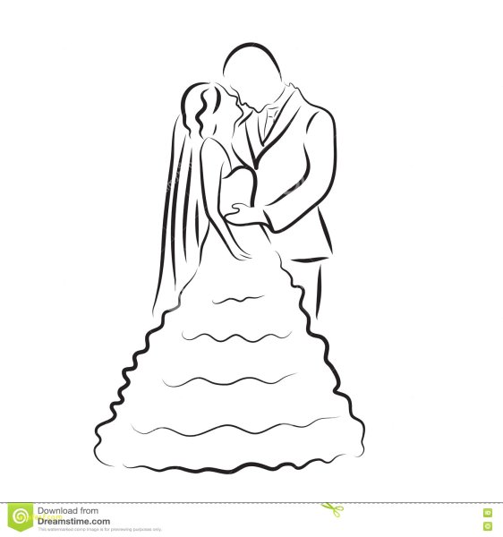 Рисунки к свадьбе простые