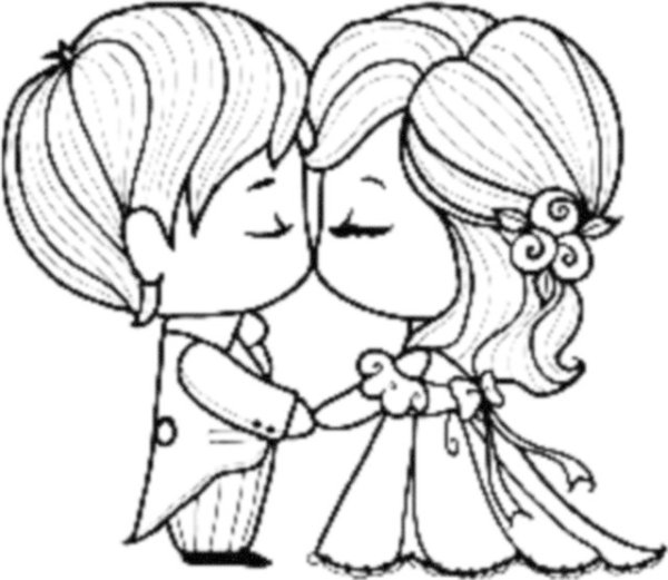 Рисунки на свадьбу для срисовки