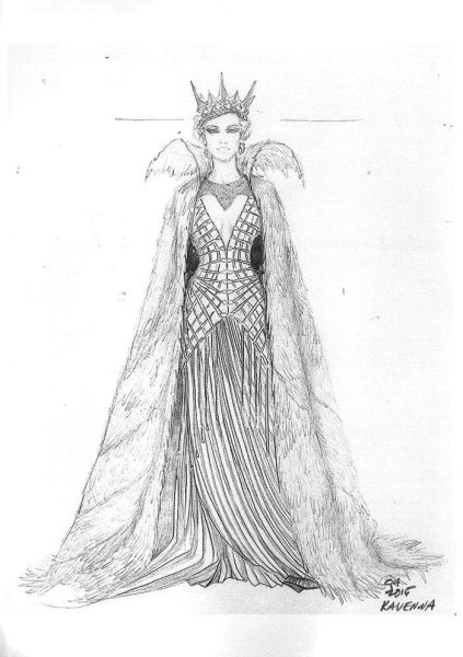 Королева рисунок