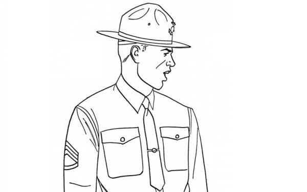 Полиция карандашом