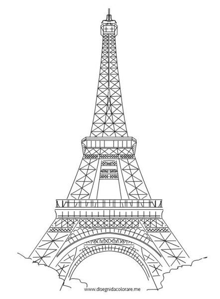 Перспектива Эльфелевая башня