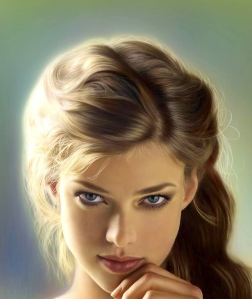 Нарисовать девушку