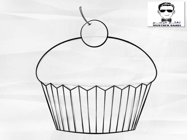 Кексик карандашом