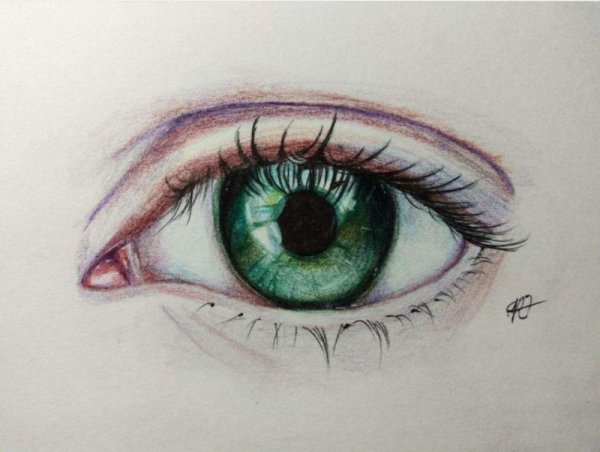 Цвет глаз для рисования