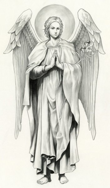 Архангел Гавриил эскизы