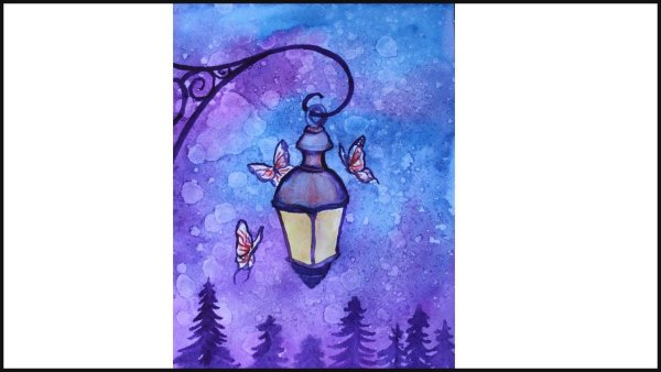 Волшебные рисунки для срисовки легкие