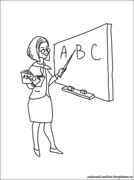 Раскраски женские профессии