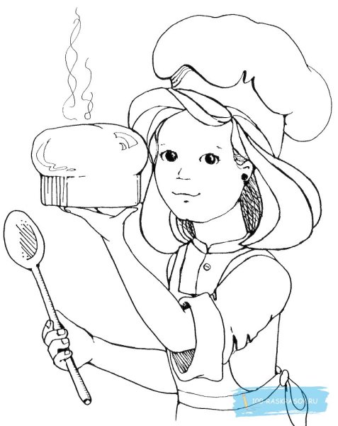 Рисунок профессии карандашом