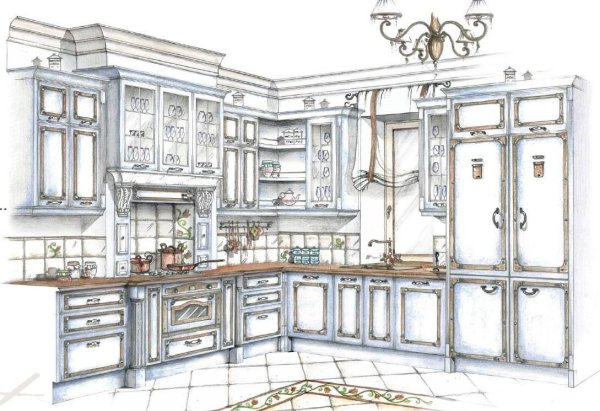 Эскизы мебели