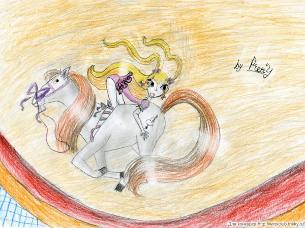 Рисунки про цирк очень красивые
