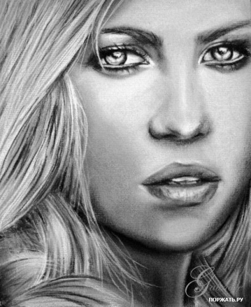 Фото нарисованное карандашом