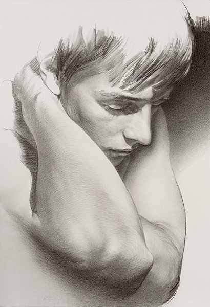 Мужчина рисунок карандашом