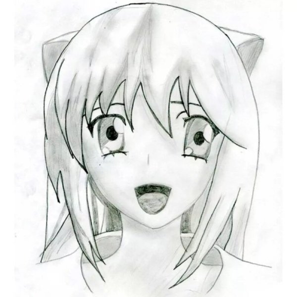 Красивые рисунки карандашом аниме