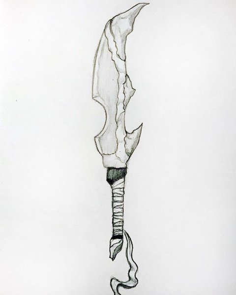 Кинжал набросок