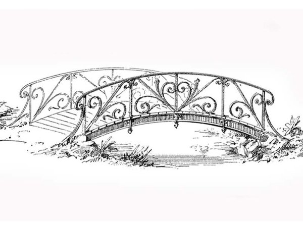 Мостик карандашом