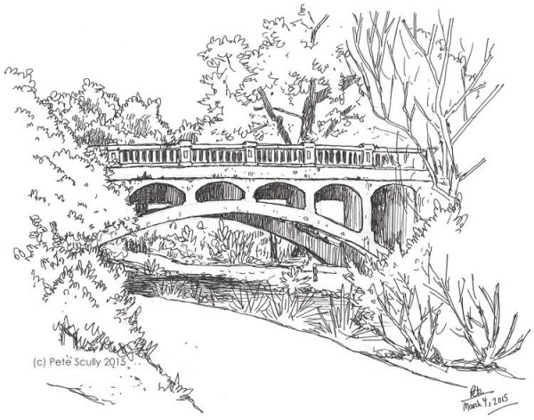 Архитектурные Наброски парк Царицыно