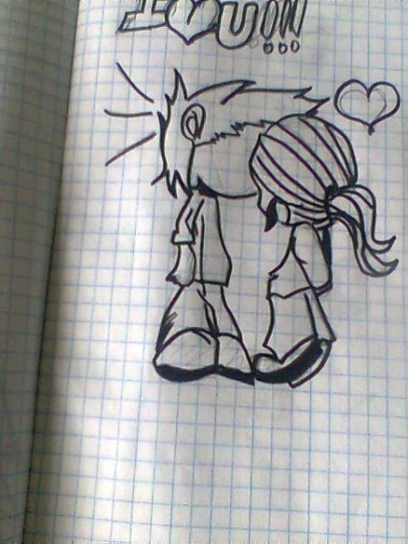 Рисунки простым карандашом про любовь